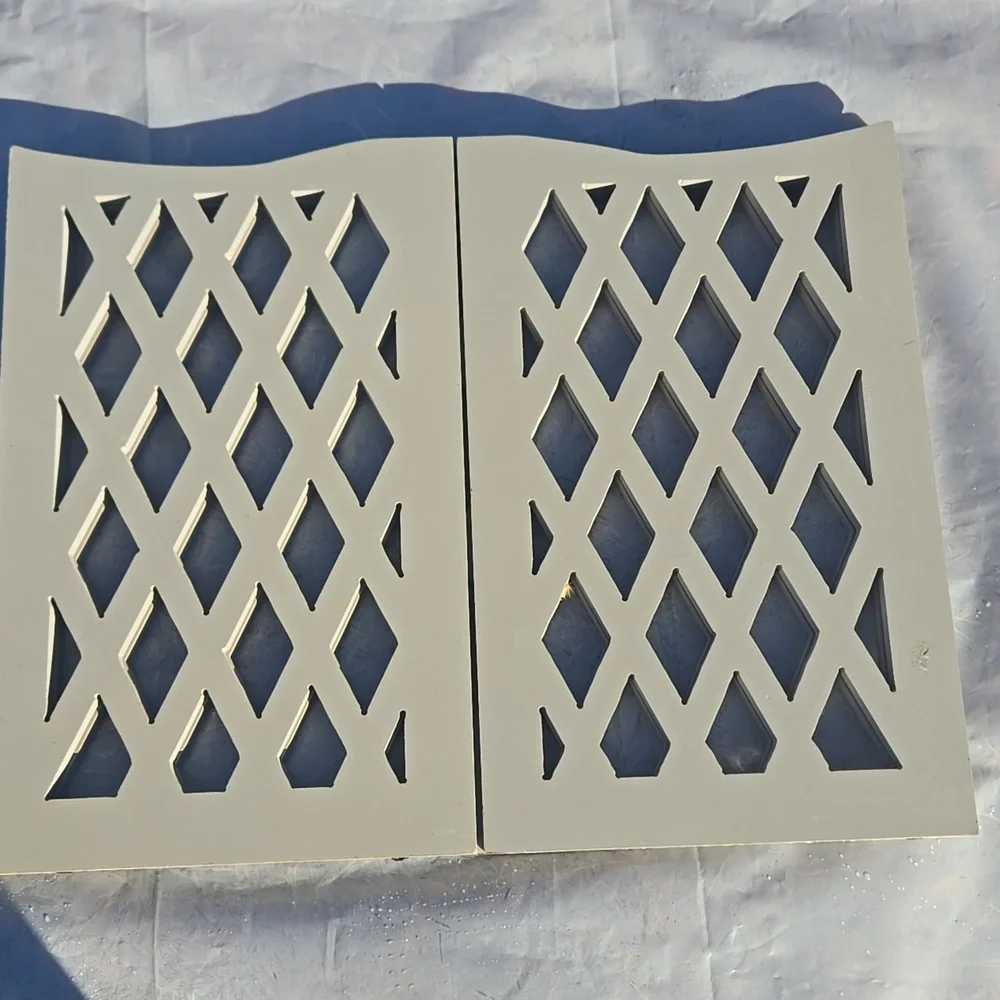 Gray Wooden Trifold Pet Gate 19Ht 48Wdth